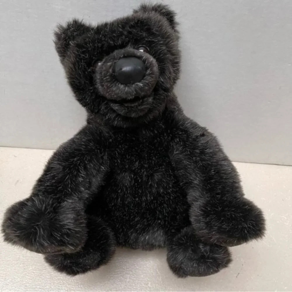 Gund Brown Bear Plush Vintage 1993 Stuffed Animal Kids Toy Holiday 12 inch Long